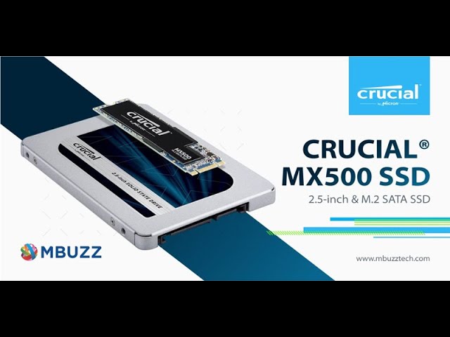 The crucial Mx500 SSD its worth it !! #SSD #MBUZZ